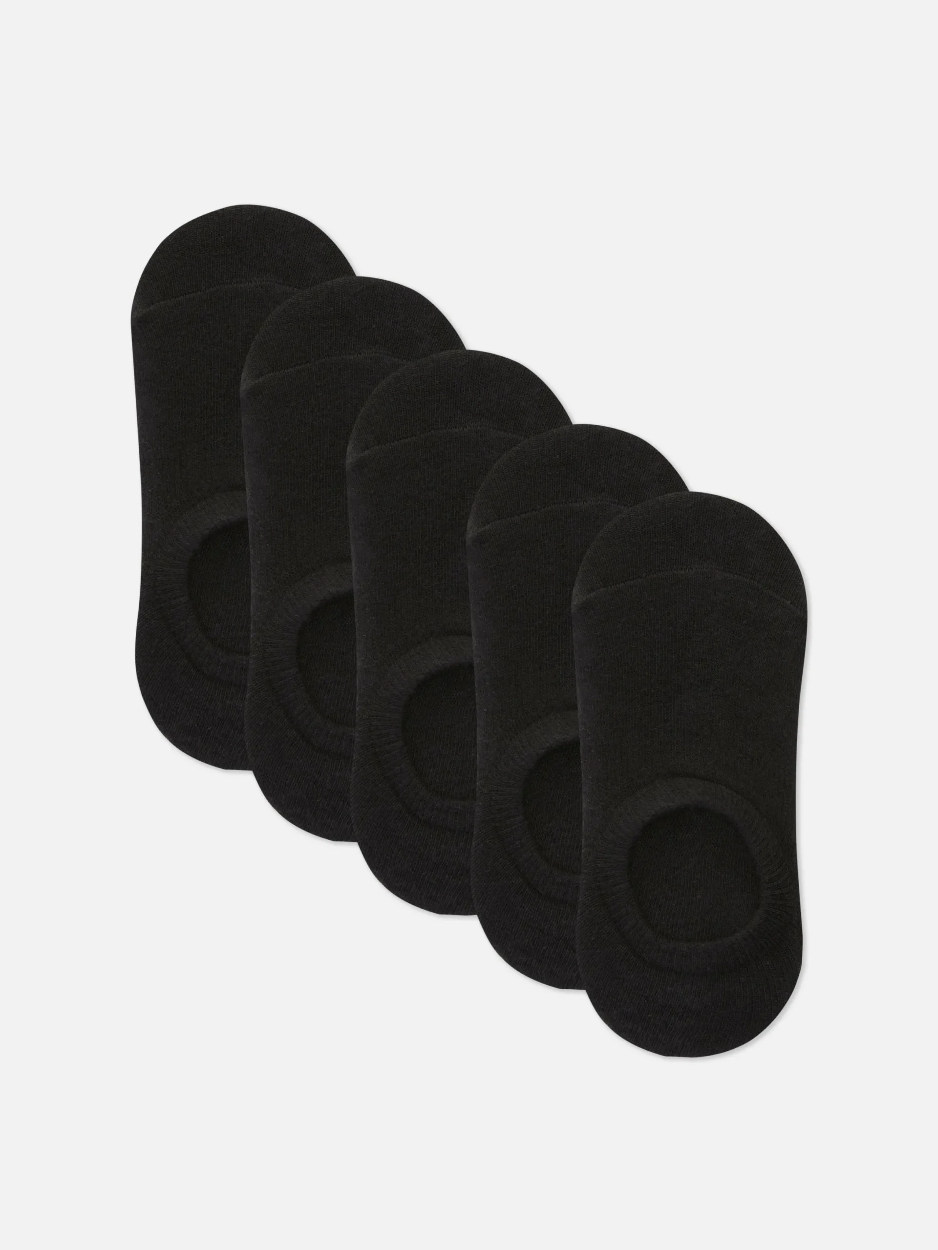 Chaussettes|Primark Lot De 5 Chaussettes Invisibles Essential Noir