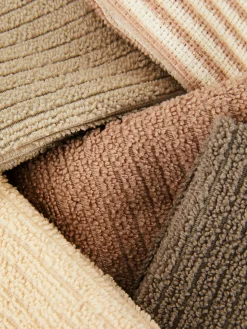 Art De La Table|Primark Lot De 5 Chiffons De Ménage Côtelés Gris