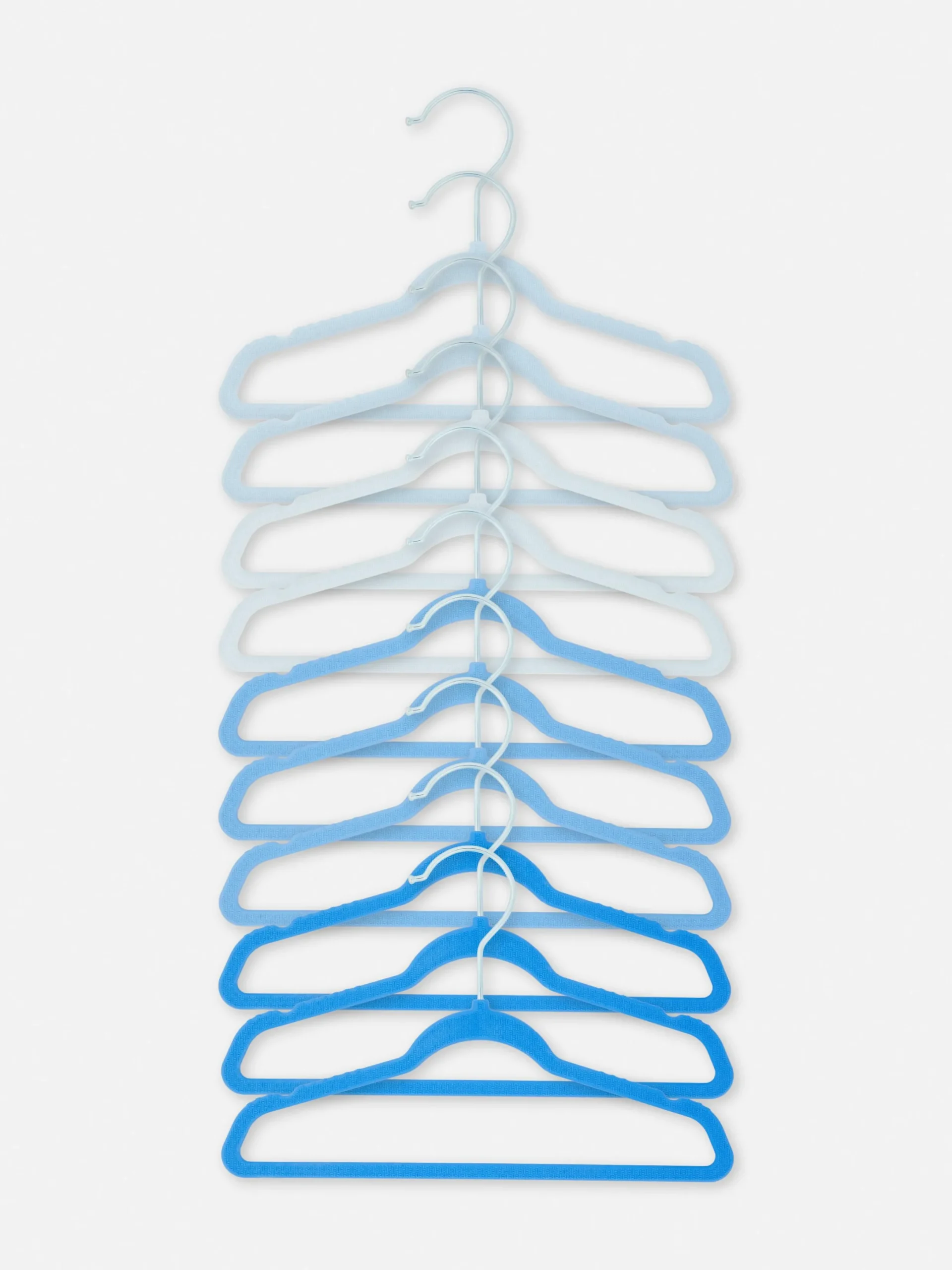 Solutions De Rangement Murales Et Cintres|Primark Lot De 10 Cintres Pour Bébé Bleu