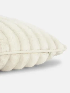 Coussins Et Housses De Coussins|Primark Lot De 2 Coussins Côtelés Confortables Crème