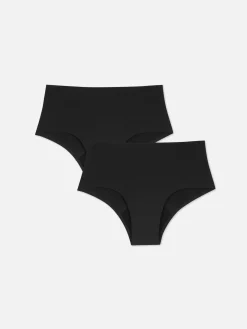 Culotte|Primark Lot De 2 Culottes Hautes Noir