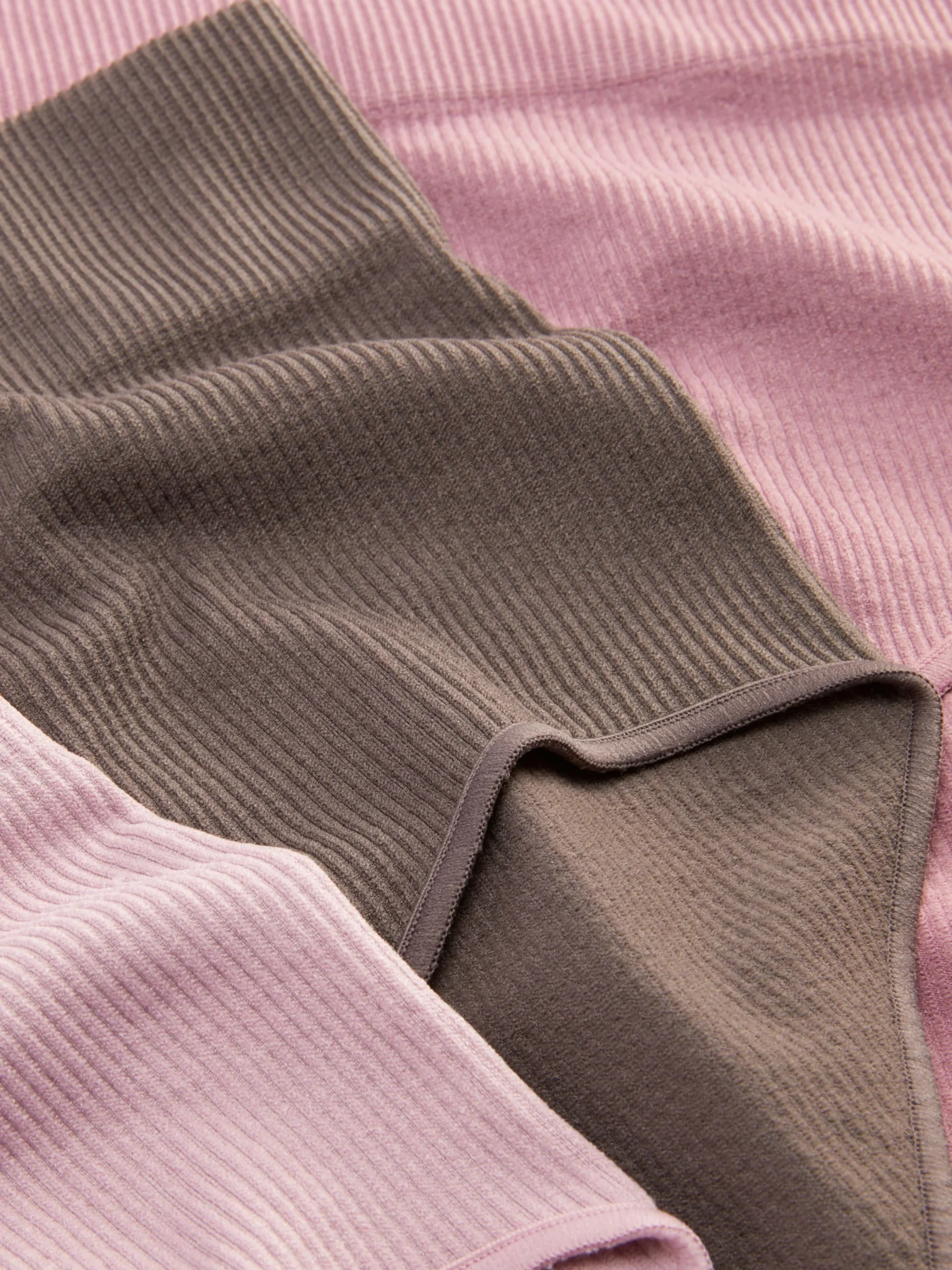 Culotte|Primark Lot De 3 Culottes Hautes Côtelées Sans Couture Rose