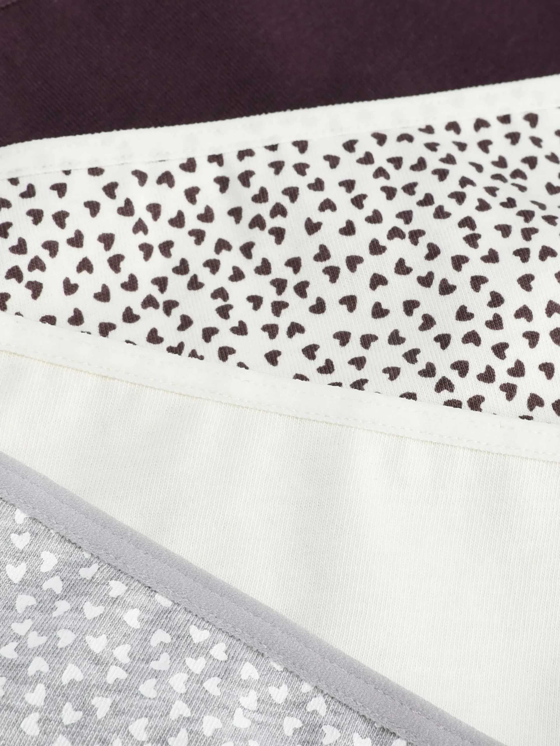 Culotte|Primark Lot De 4 Culottes Pour Tous Les Jours Prune