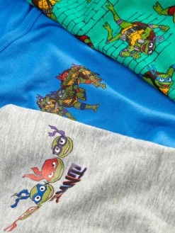 Sous-Vêtement|Primark Lot De 3 Débardeurs Tortue Ninja Multicolore