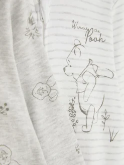 Grenouillères Et Gigoteuses|Primark Lot De 2 Grenouillères Disney Winnie L'ourson Blanc