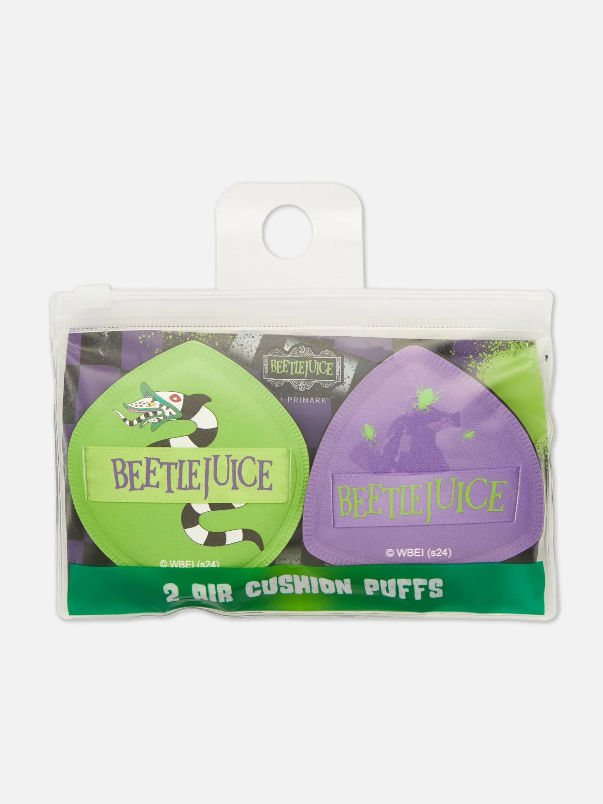 Maquillage D'Halloween|Beetlejuice|Primark Lot De 2 Houpettes De Maquillage Beetlejuice Multicolore