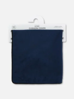 Coussins Et Housses De Coussins|Primark Lot De 2 Housses De Coussin En Velours Bleu marine