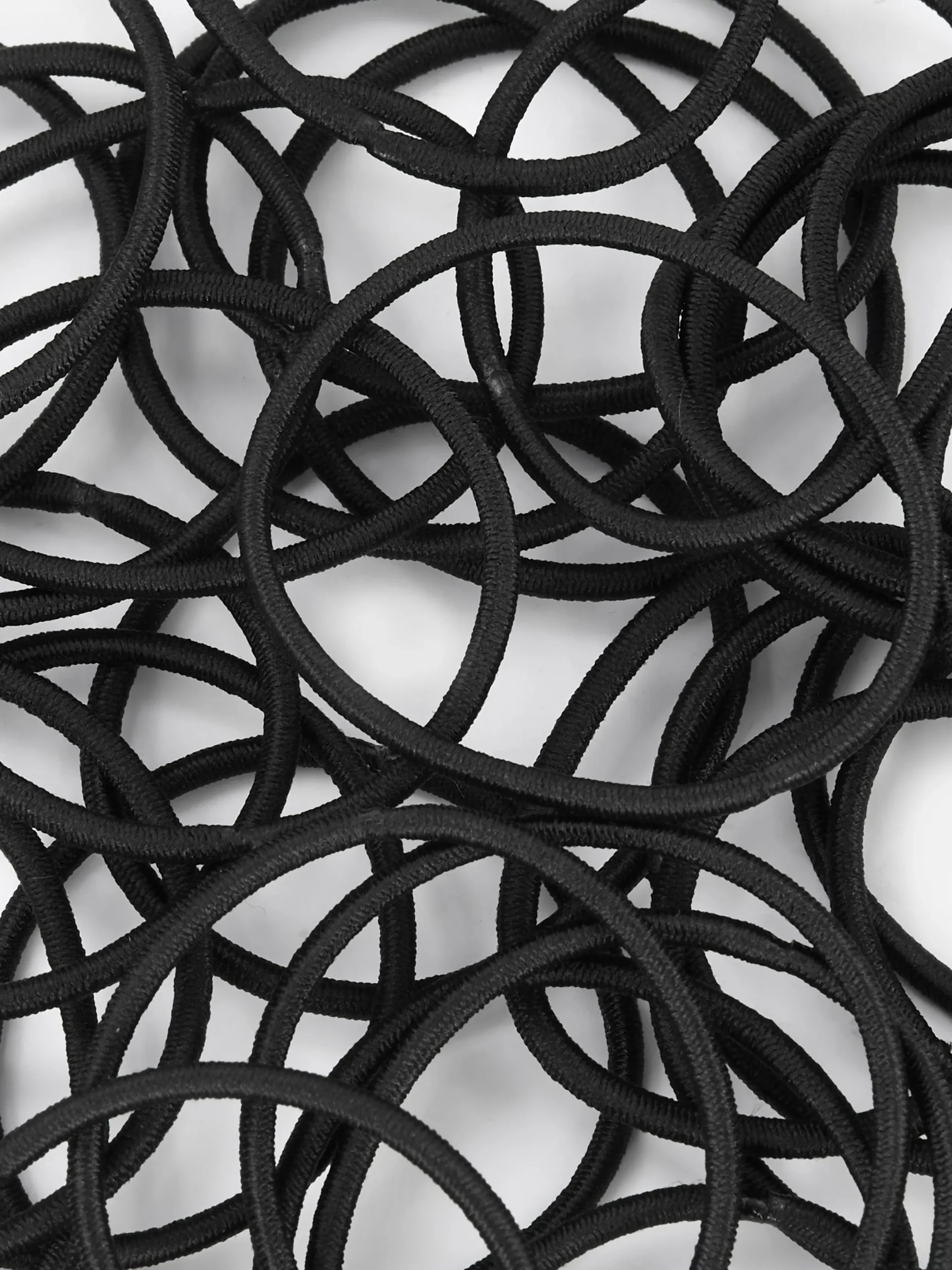Accessoires Cheveux|Primark Lot De 60 élastiques Fins à Cheveux Noir