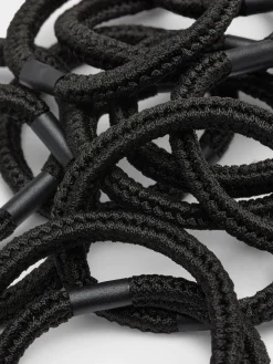 Accessoires Cheveux|Primark Lot De 12 élastiques épais Pour Cheveux Noir