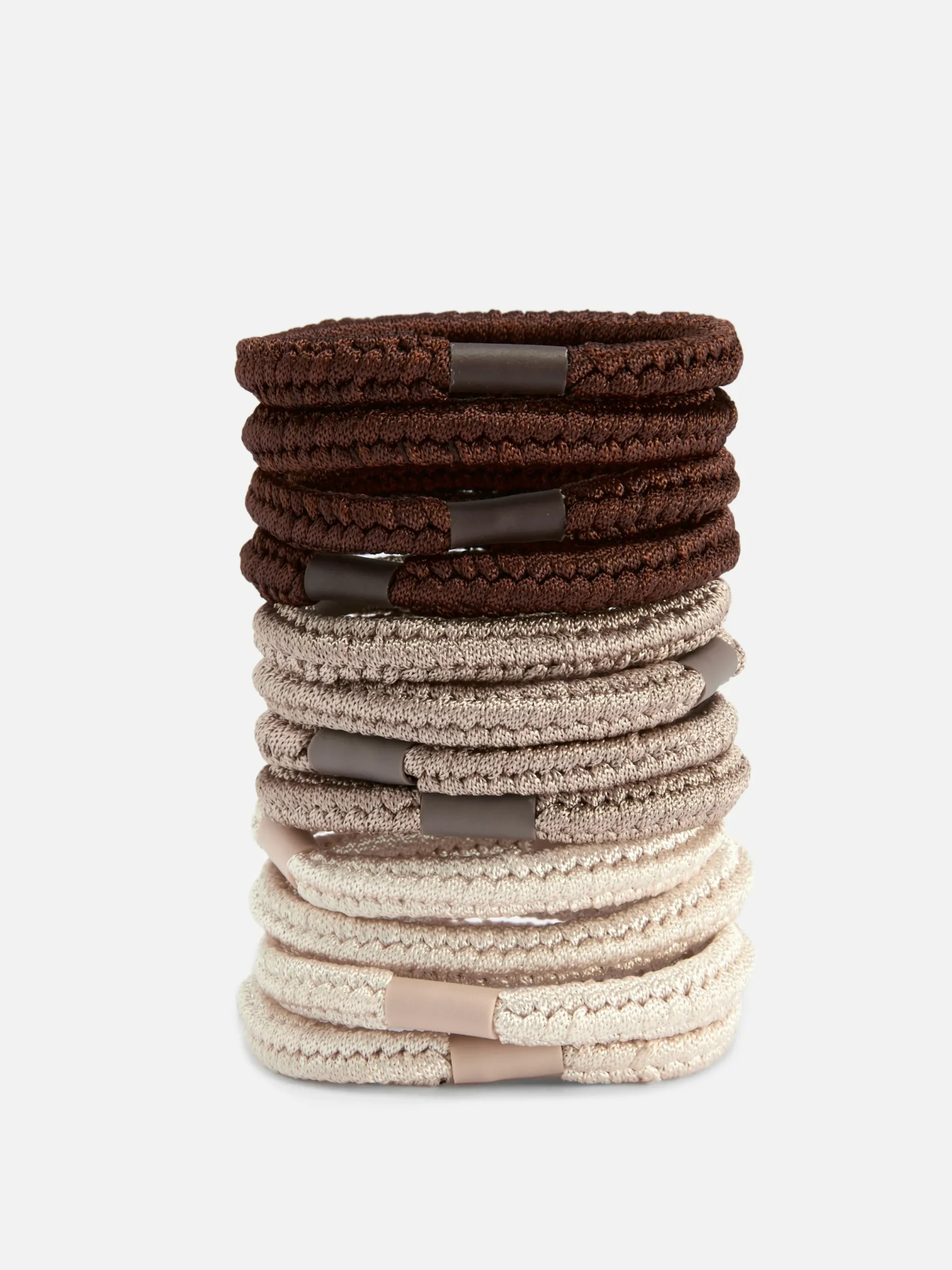 Accessoires Cheveux|Primark Lot De 12 élastiques épais Pour Cheveux Multicolore
