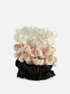 Accessoires Cheveux|Primark Lot De 6 Mini Chouchous Texturés Multicolore