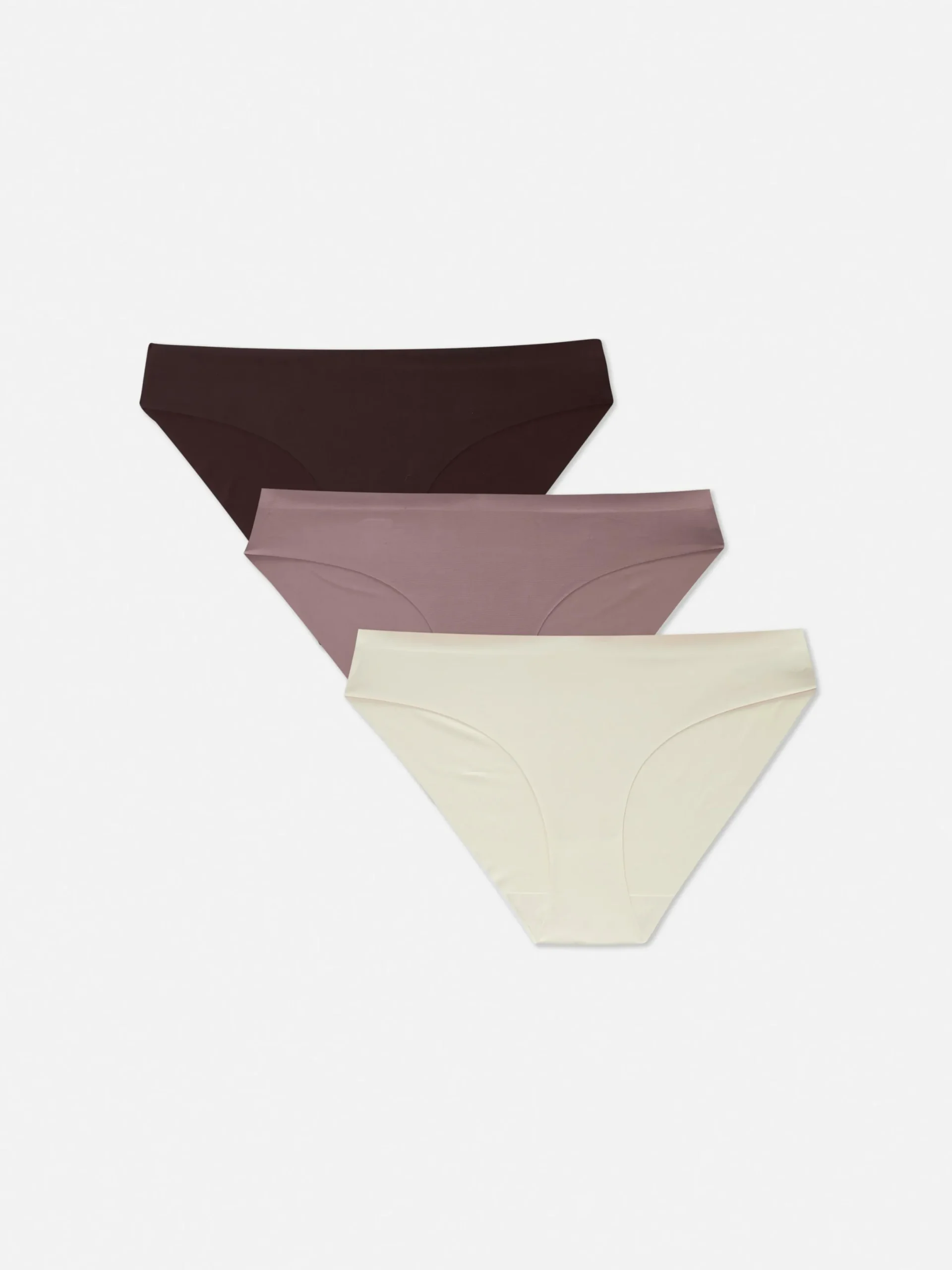 Culotte|Primark Lot De 3 Mini Culottes Invisibles Naturel