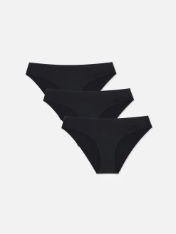 Culotte|Primark Lot De 3 Mini Culottes Invisibles Noir