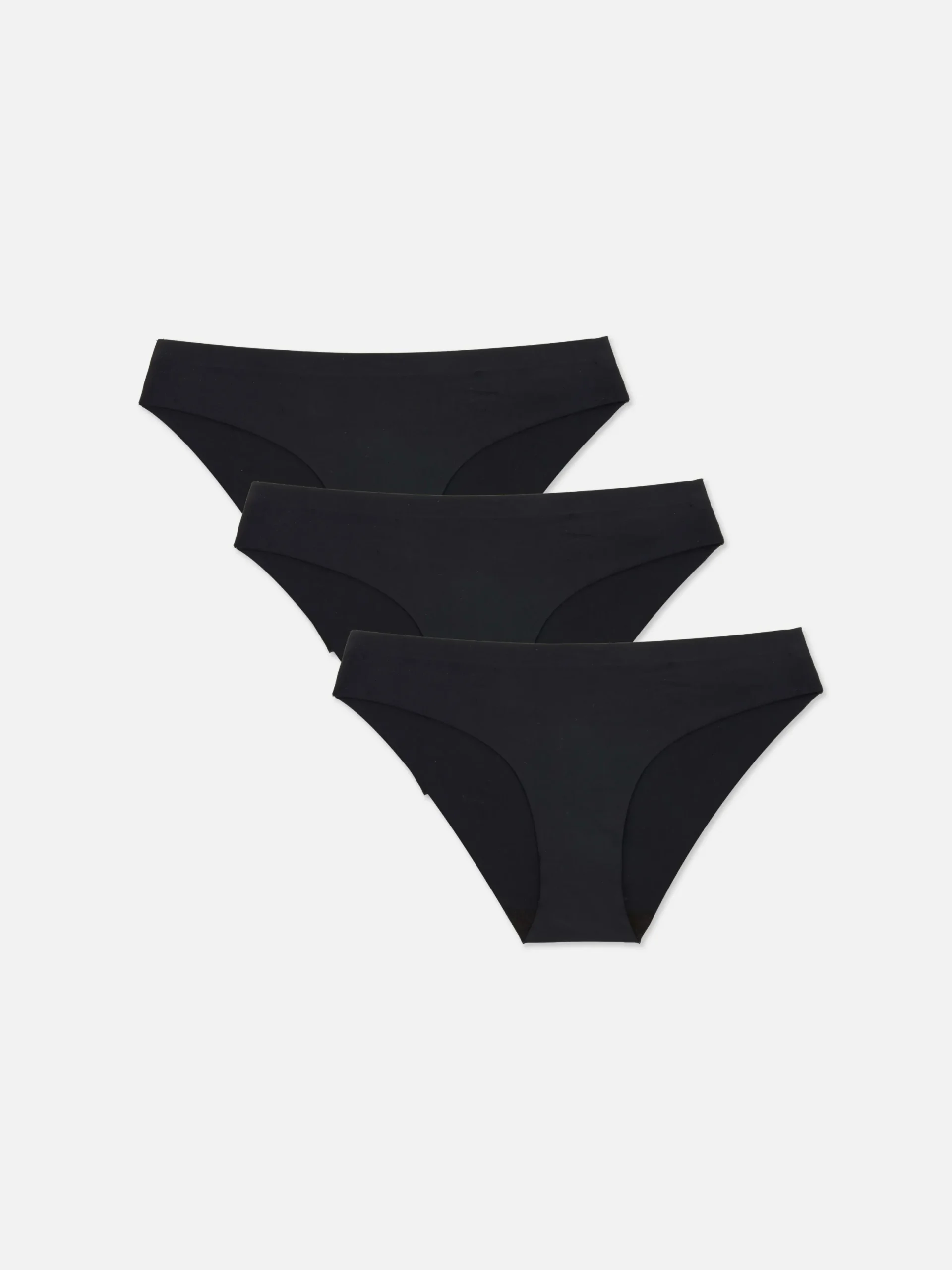 Culotte|Primark Lot De 3 Mini Culottes Invisibles Noir