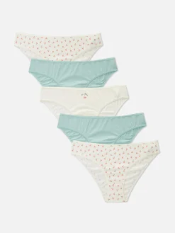 Culotte|Primark Lot De 5 Mini Culottes Quotidiennes Rouge