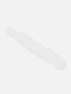 Chaussettes|Primark Lot De 5 Paires De Chaussettes Invisibles Blanc