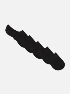 Chaussettes|Primark Lot De 5 Paires De Chaussettes Invisibles Noir