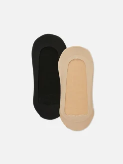 Chaussettes|Primark Lot De 2 Paires De Chaussettes Invisibles Multicolore
