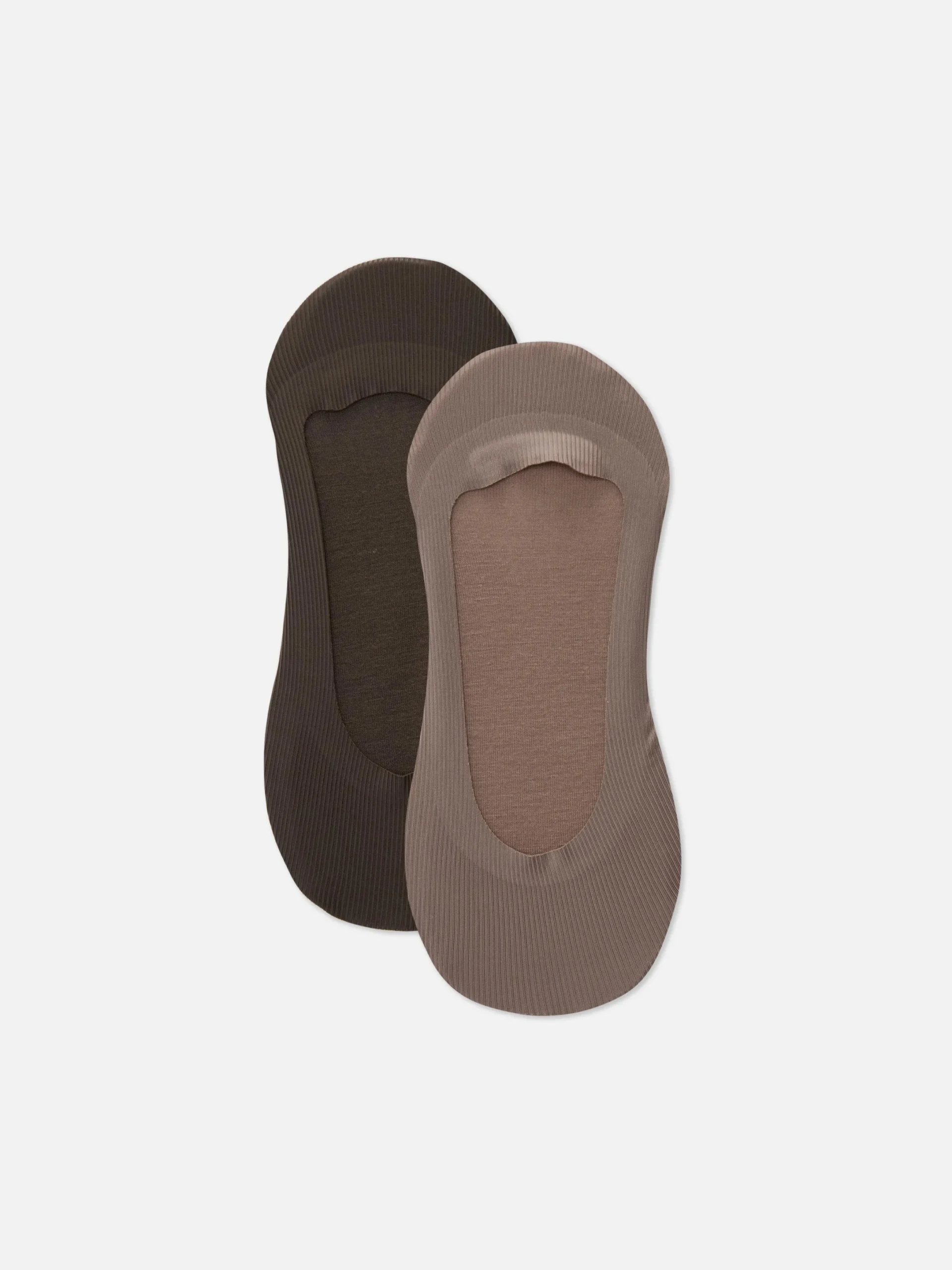 Chaussettes|Primark Lot De 2 Paires De Chaussettes En Microfibre Moka