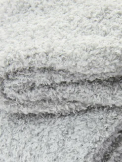 Chaussettes|Primark Lot De 2 Paires De Chaussettes De Sport à Texture Bouclée Gris