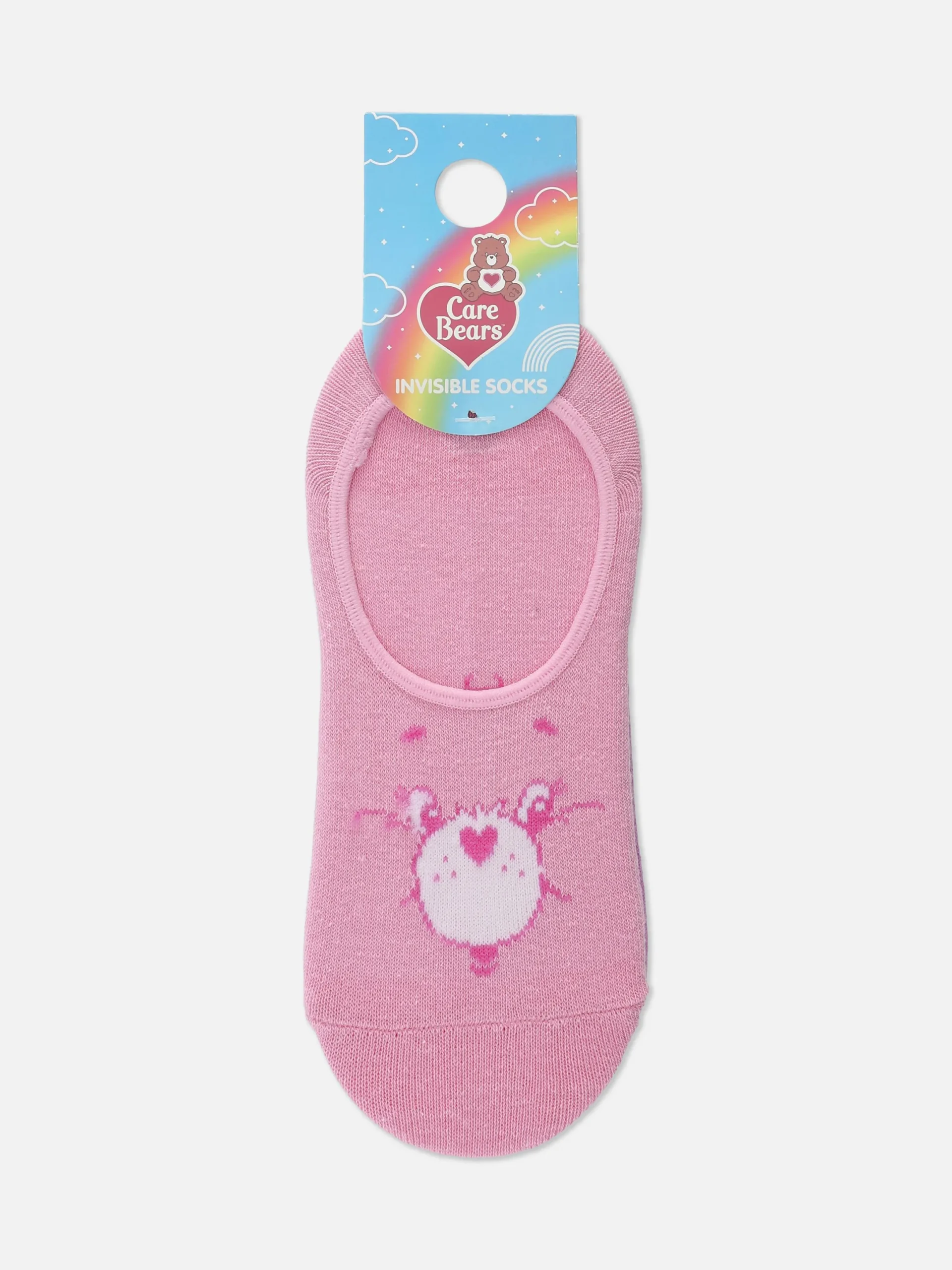 Chaussettes|Primark Lot De 3 Paires De Chaussettes Invisibles Bisounours Ivoire