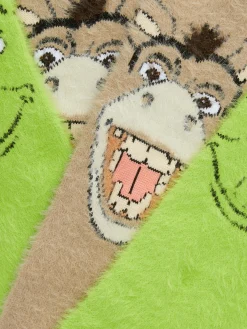 Chaussettes|Primark Lot De 2 Paires De Chaussettes Chaudes Shrek Vert