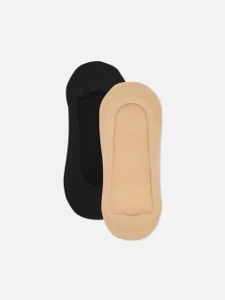 Chaussettes|Primark Lot De 2 Paires De Chaussettes Invisibles Multicolore