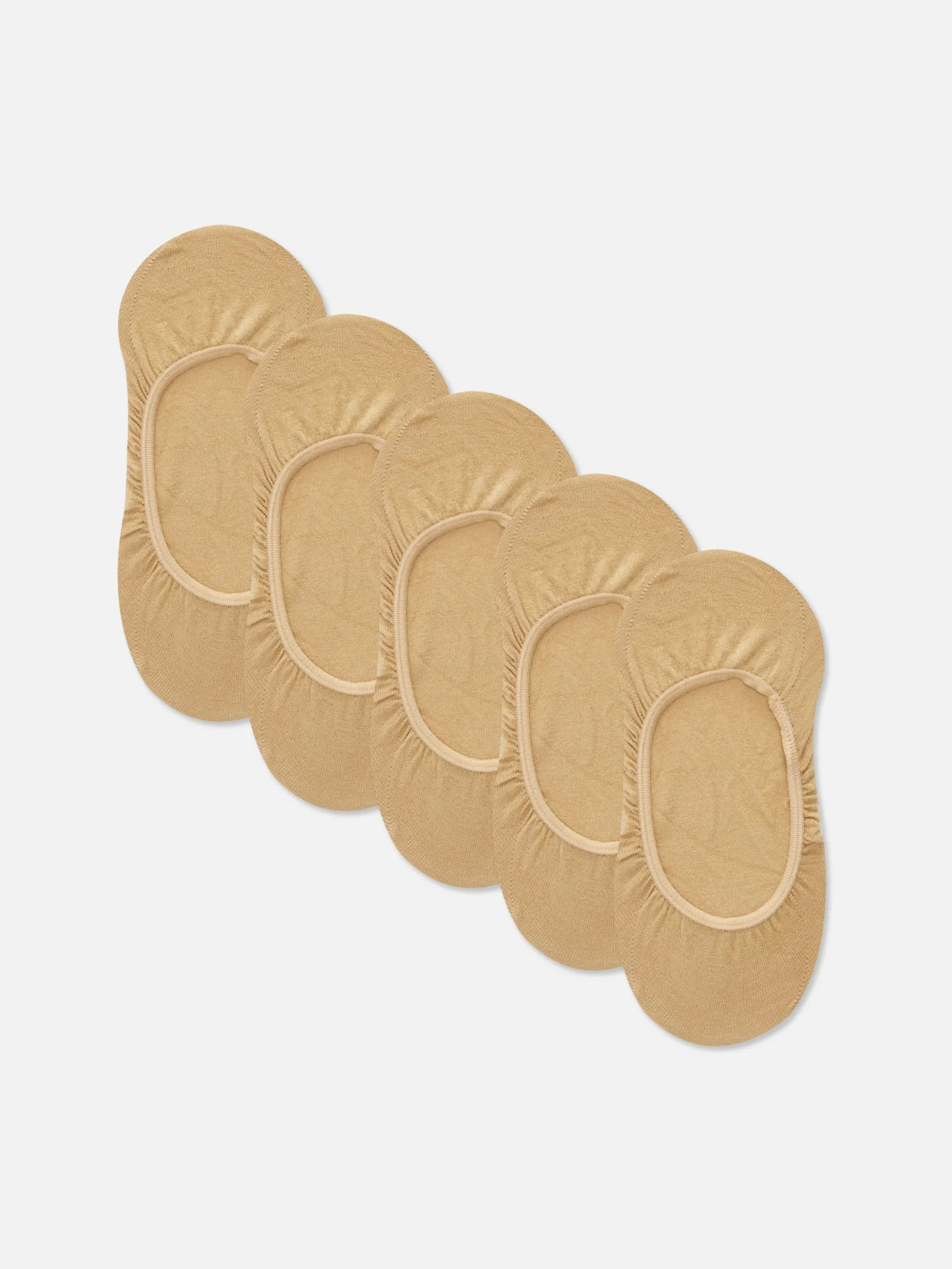 Chaussettes|Primark Lot De 5 Paires De Chaussettes Invisibles Caramel