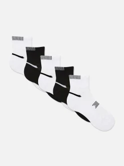 Chaussettes|Vêtements De Sport|Primark Lot De 5 Paires De Chaussettes De Sport Mi-longues Multicolore