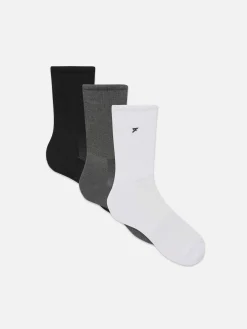 Chaussettes|Vêtements De Sport|Primark Lot De 3 Paires De Chaussettes De Sport Anthracite