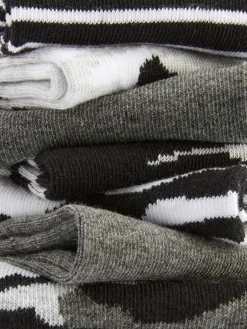 Chaussettes|Primark Lot De 7 Paires De Chaussettes Camouflage Multicolore