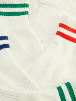Chaussettes|Primark Lot De 3 Paires De Chaussettes à Rayures Rouge