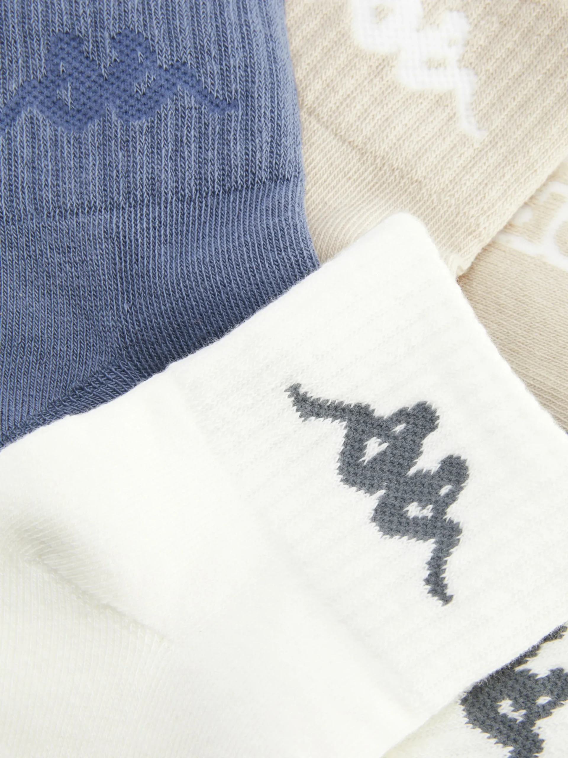 Chaussettes|Primark Lot De 3 Paires De Chaussettes Kappa X Bleu marine