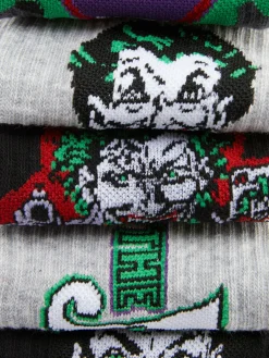 Chaussettes|Primark Lot De 5 Paires De Chaussettes Le Joker Multicolore