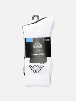 Chaussettes|Vêtements De Sport|Primark Lot De 3 Paires De Chaussettes à Logo Kappa X Multicolore