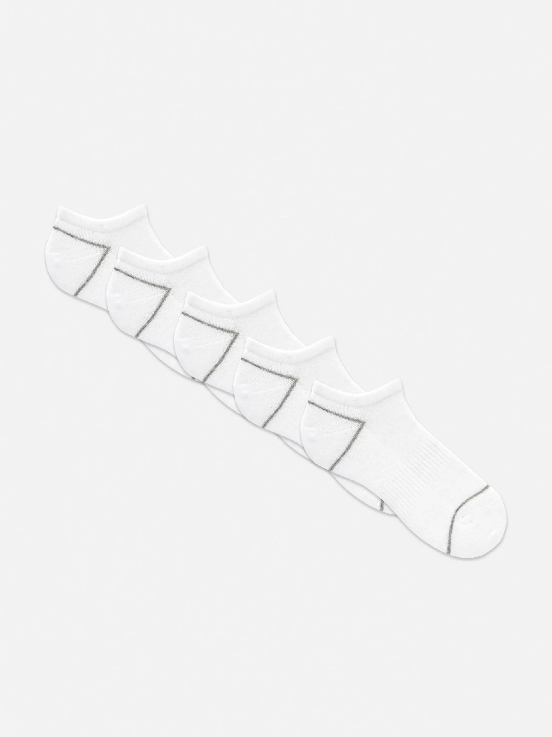 Chaussettes|Primark Lot De 5 Paires De Chaussettes En Tissu-éponge Blanc