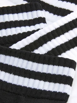 Chaussettes|Primark Lot De 3 Paires De Socquettes à Rayures Noir/Blanc