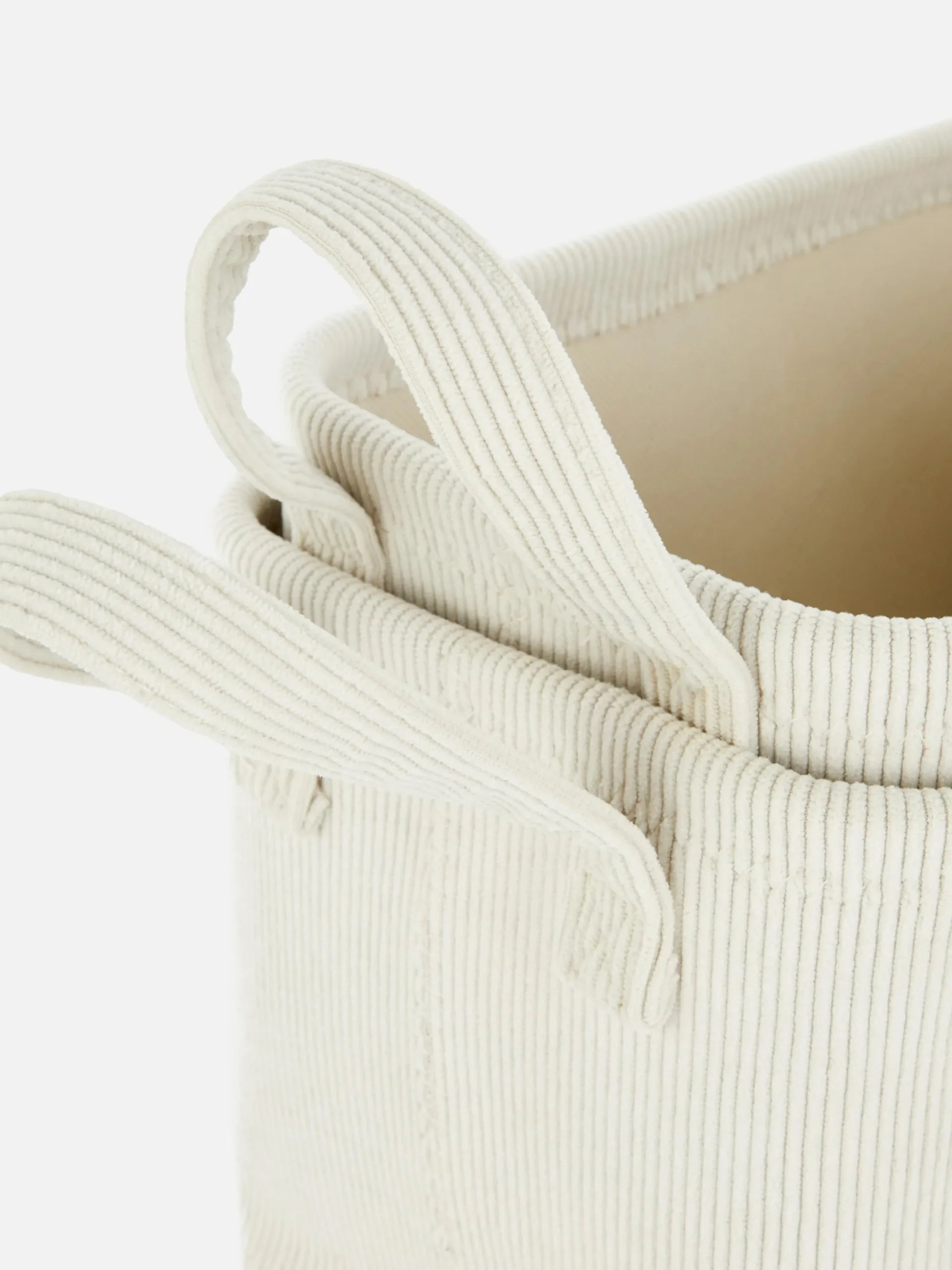 Boîtes Et Paniers|Primark Lot De 2 Paniers De Rangement Gigognes Crème