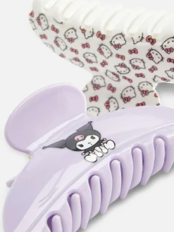 Accessoires Cheveux|Primark Lot De 2 Pinces à Cheveux Pieuvre Hello Kitty And Friends Multicolore