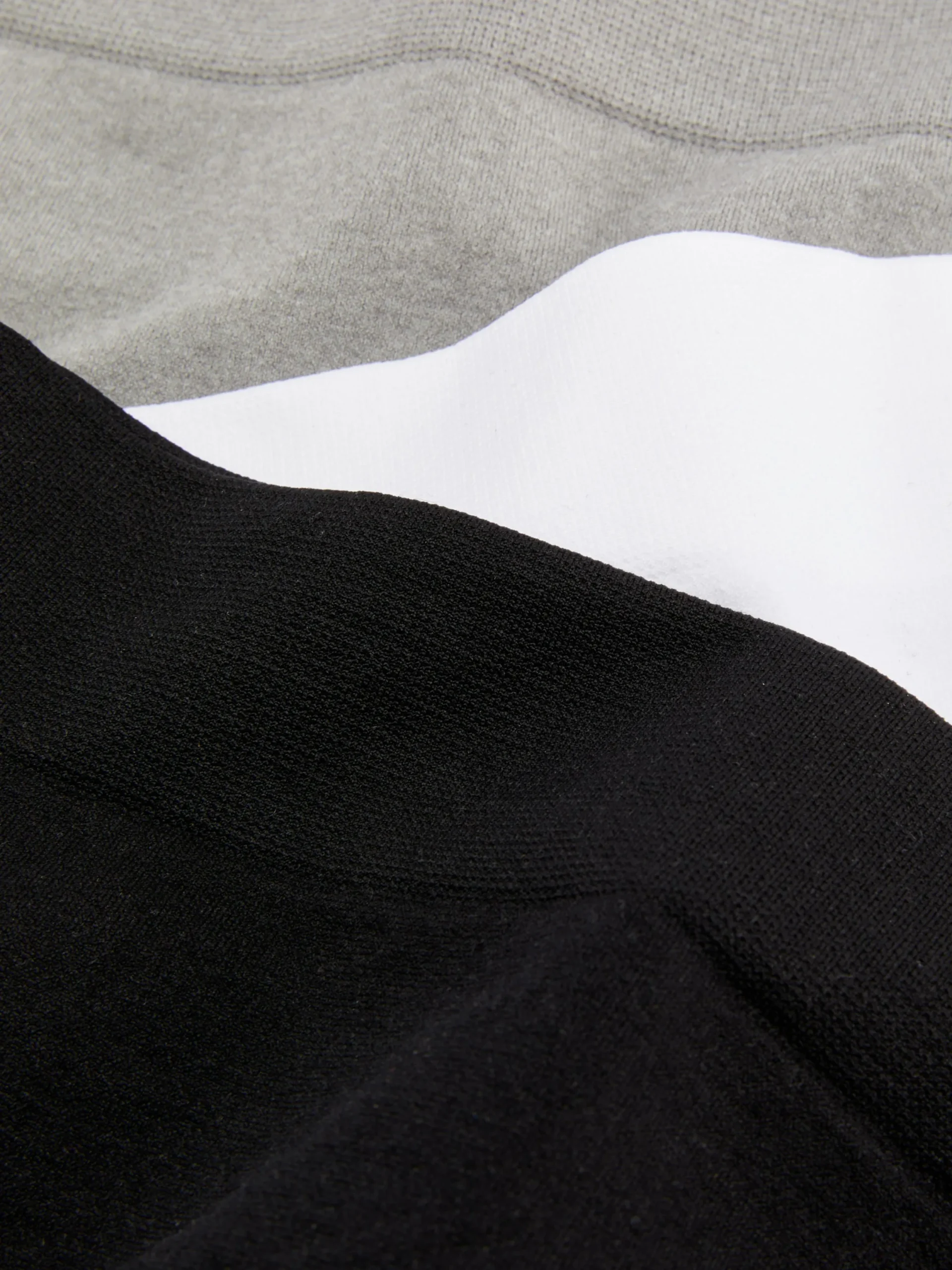 Culotte|Primark Lot De 3 Strings Sans Couture Noir/Blanc