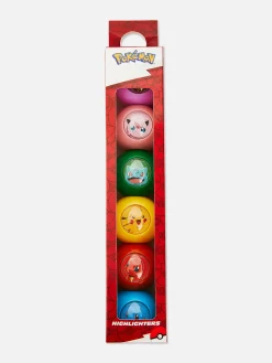 Crayons De Couleur|Primark Lot De 6 Surligneurs Empilables Pokémon Jaune
