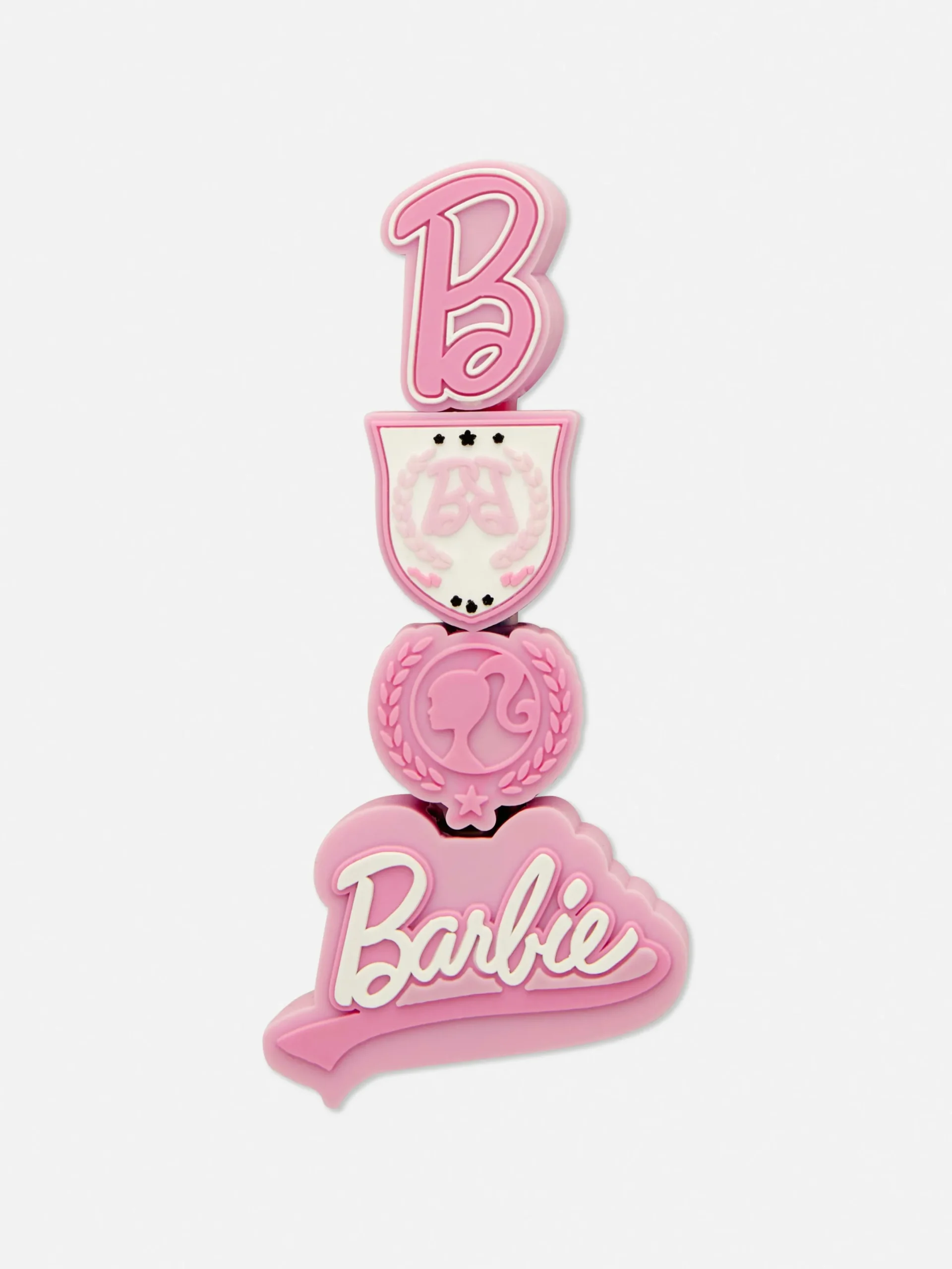 Crayons De Couleur|Primark Lot De 4 Surligneurs Parfumés Empilables Barbie Rose