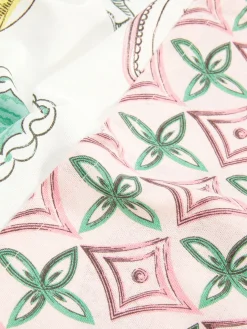 Art De La Table|Primark Lot De 2 Torchons Imprimés Rose