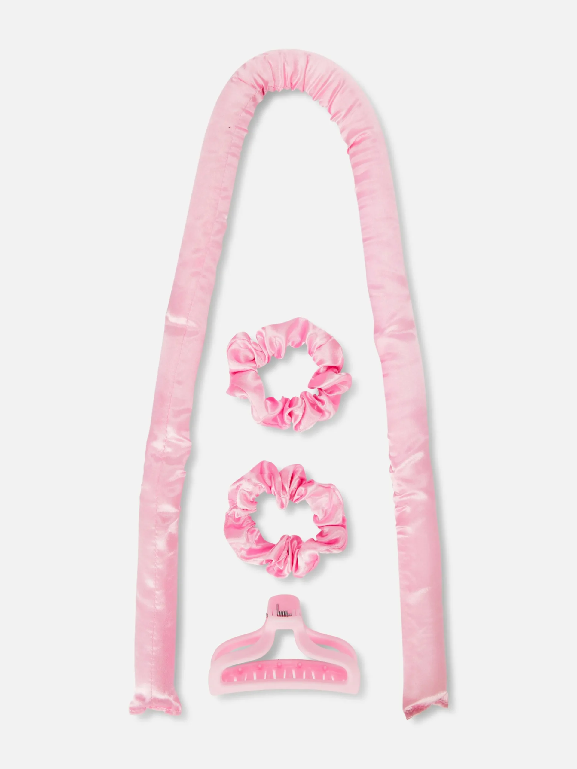Coiffure|Primark Lot De Bigoudis Sans Chaleur Rose clair