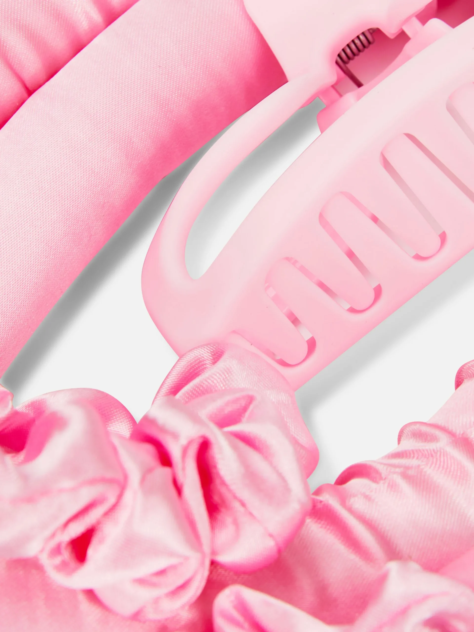 Coiffure|Primark Lot De Bigoudis Sans Chaleur Rose clair