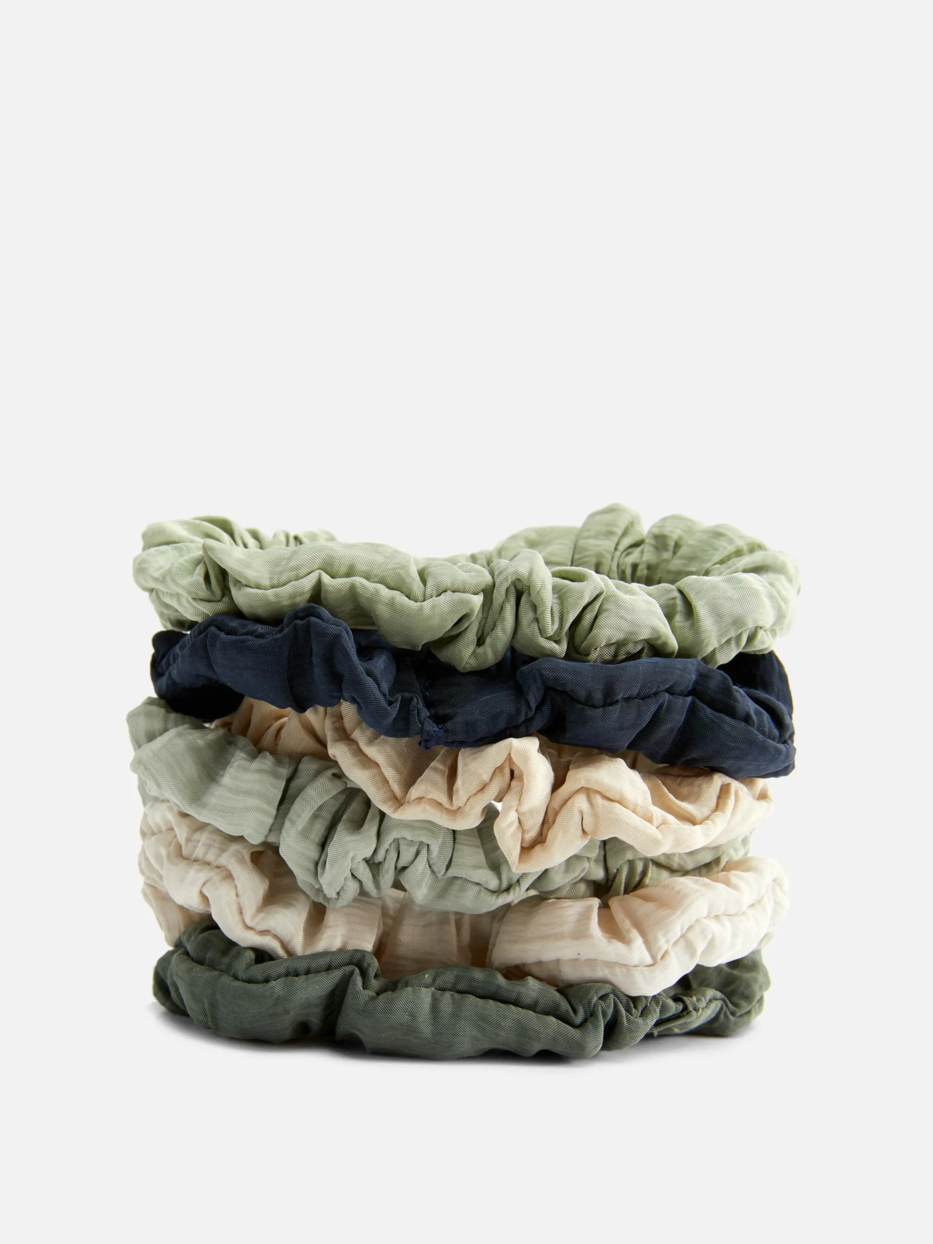 Accessoires Cheveux|Primark Lot De 6 petits Chouchous Doux Vert