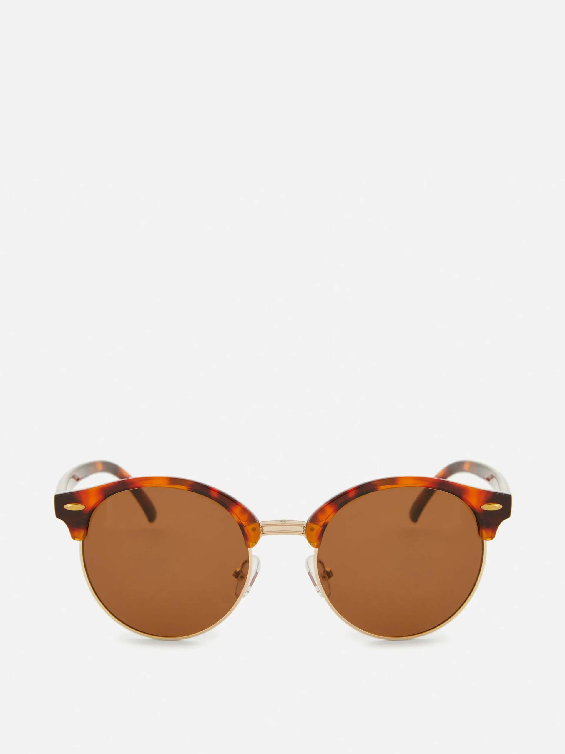 Lunettes De Soleil|Primark Lunettes De Soleil Clubmaster Marron