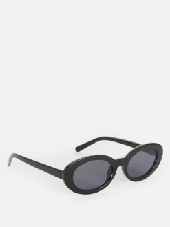 Lunettes De Soleil|Primark Lunettes De Soleil Ovales Noir