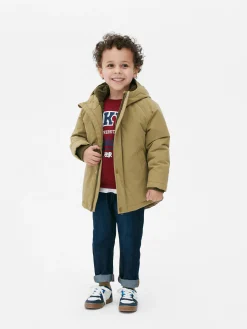 Manteaux Et Vestes|Primark Manteau Doublé Et Duveteux à Boutons Fauve