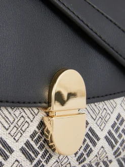 Sacs Et Porte-Monnaie|Primark Mini Sac à Bandoulière Monogramme Noir